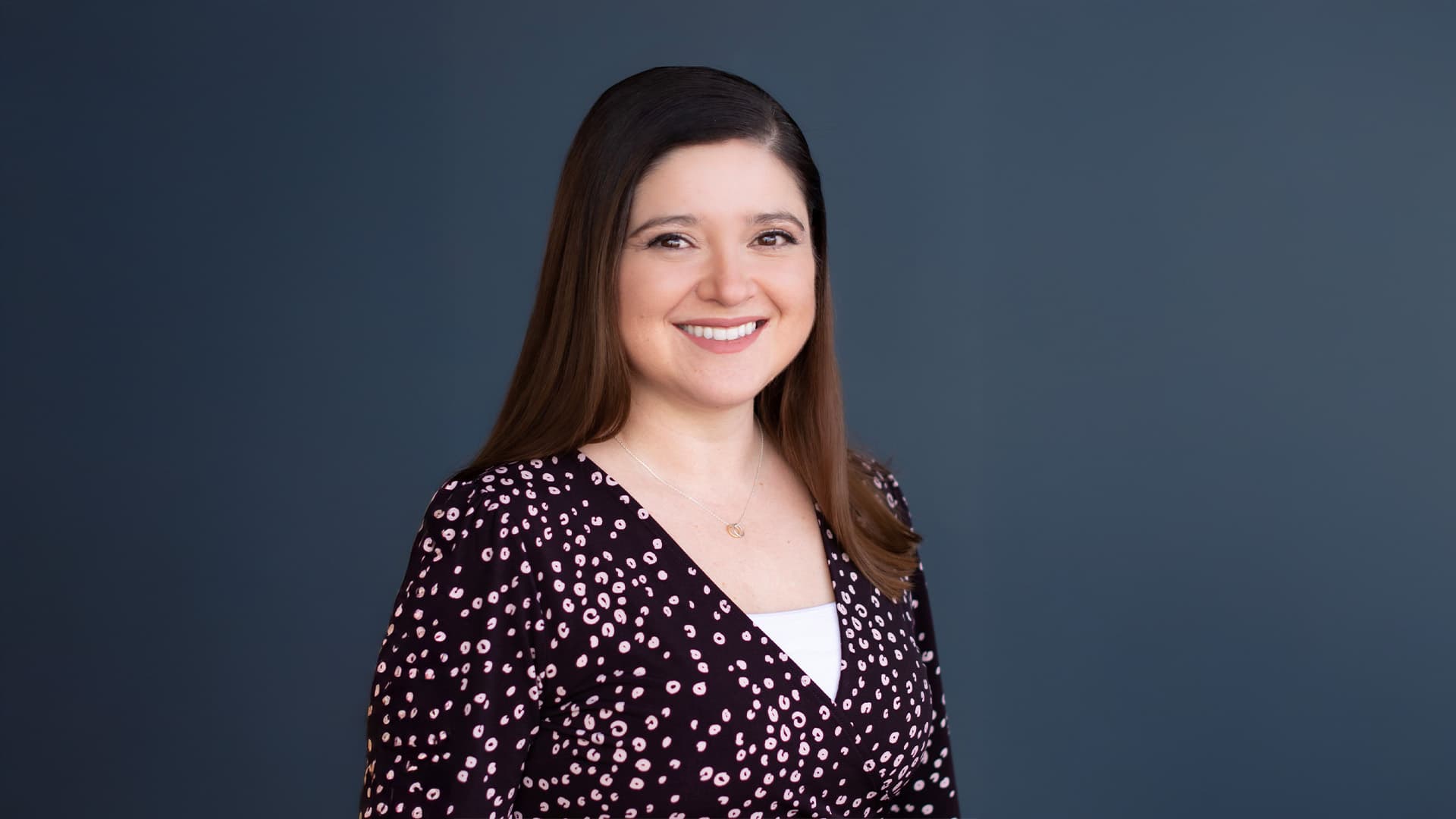 Laura I. Harder speaking